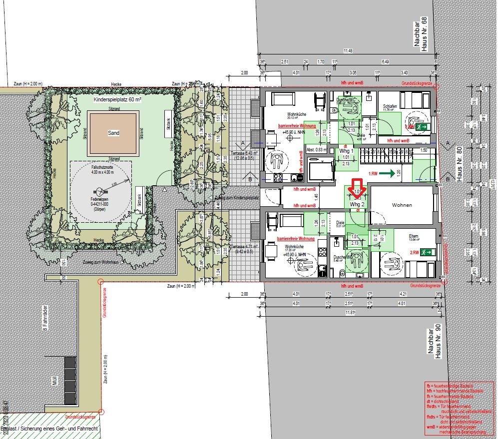 Wohnung zur Miete 1.050 € 2 Zimmer 56,5 m²<br/>Wohnfläche EG<br/>Geschoss Höhenberg Köln 51103