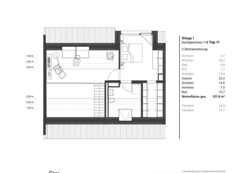 Wohnung zum Kauf - Erstbezug 1.273.300 € 3 Zimmer 121 m² Wien 1030