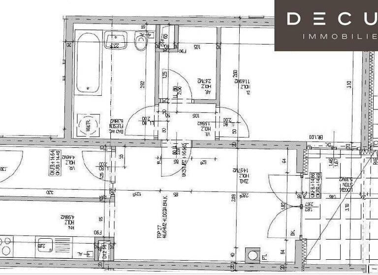 Wohnung zur Miete 694 € 2 Zimmer 46,8 m² 5. Geschoss frei ab sofort Wien 1100