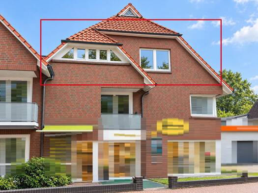 Wohnung zur Miete 500 € 2 Zimmer 42 m² 2. Geschoss frei ab sofort Wildeshausen 27793