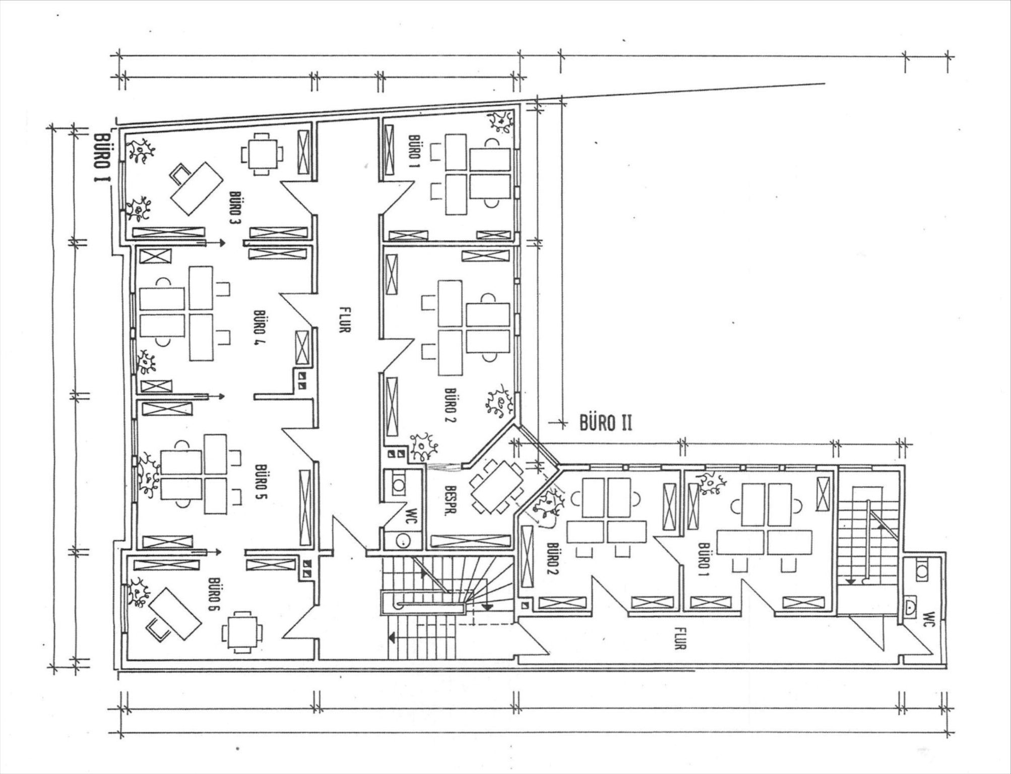 Bürofläche zur Miete 1.208 € 210 m²<br/>Bürofläche ab 150 m²<br/>Teilbarkeit Lindenbühl 27 Mühlhausen Mühlhausen/Thüringen 99974