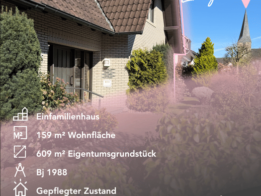 Einfamilienhaus zum Kauf 448.000 € 5 Zimmer 159 m² 609 m² Grundstück frei ab sofort Herderstr. Lengerich Lengerich 49525