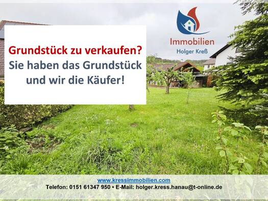 Grundstück zum Kauf 300 m² Grundstück Klein-Auheim 63456 63456