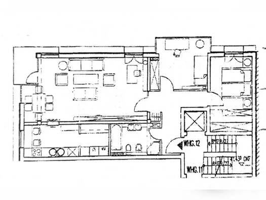 Wohnung zur Miete Tauschwohnung 890 € 3 Zimmer 89 m² 2. Geschoss Berliner Vorstadt Potsdam 14467