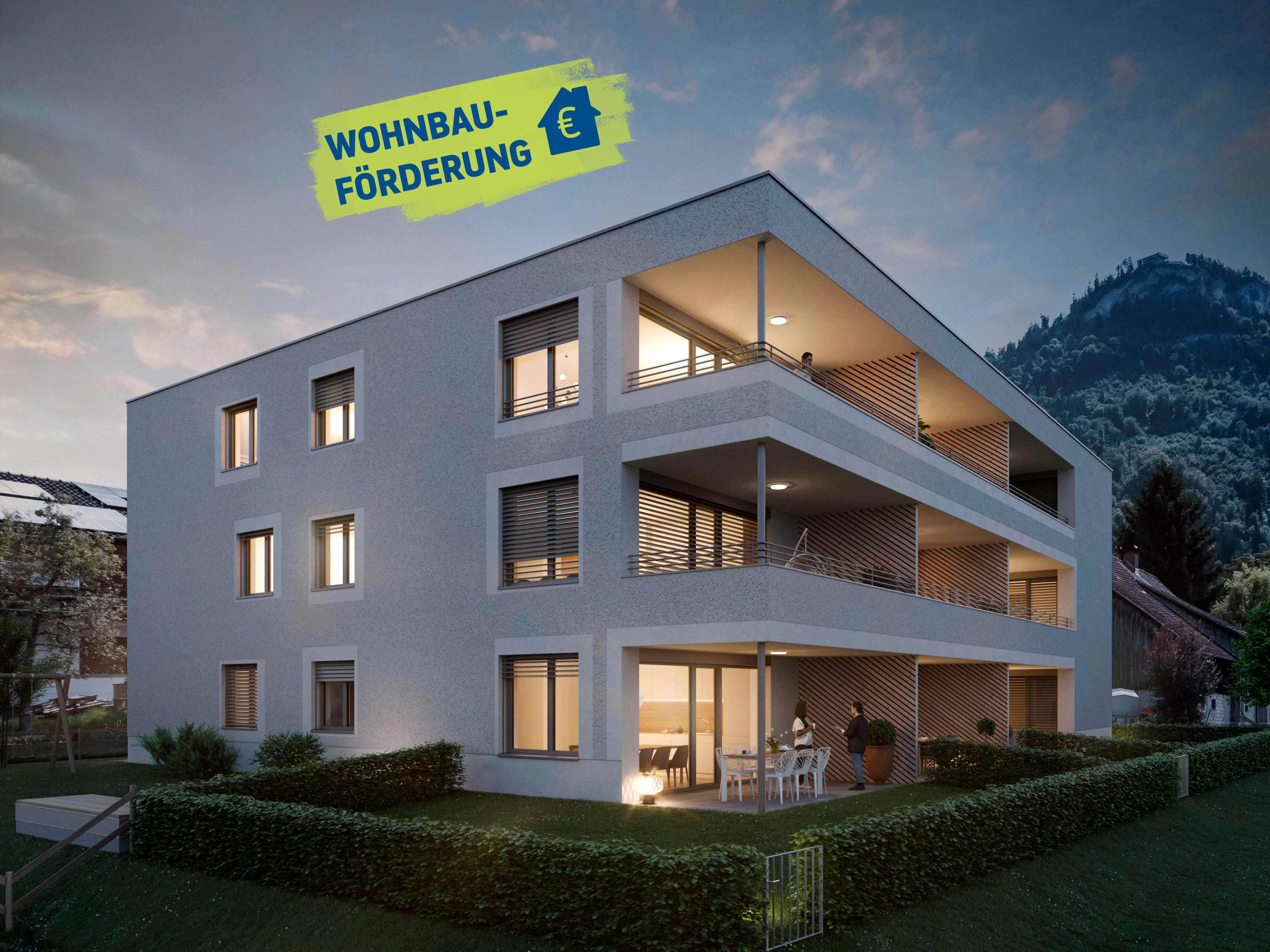 Terrassenwohnung zum Kauf provisionsfrei 523.000 € 3 Zimmer 70,8 m²<br/>Wohnfläche EG<br/>Geschoss Steinacker 57 Dornbirn 6850