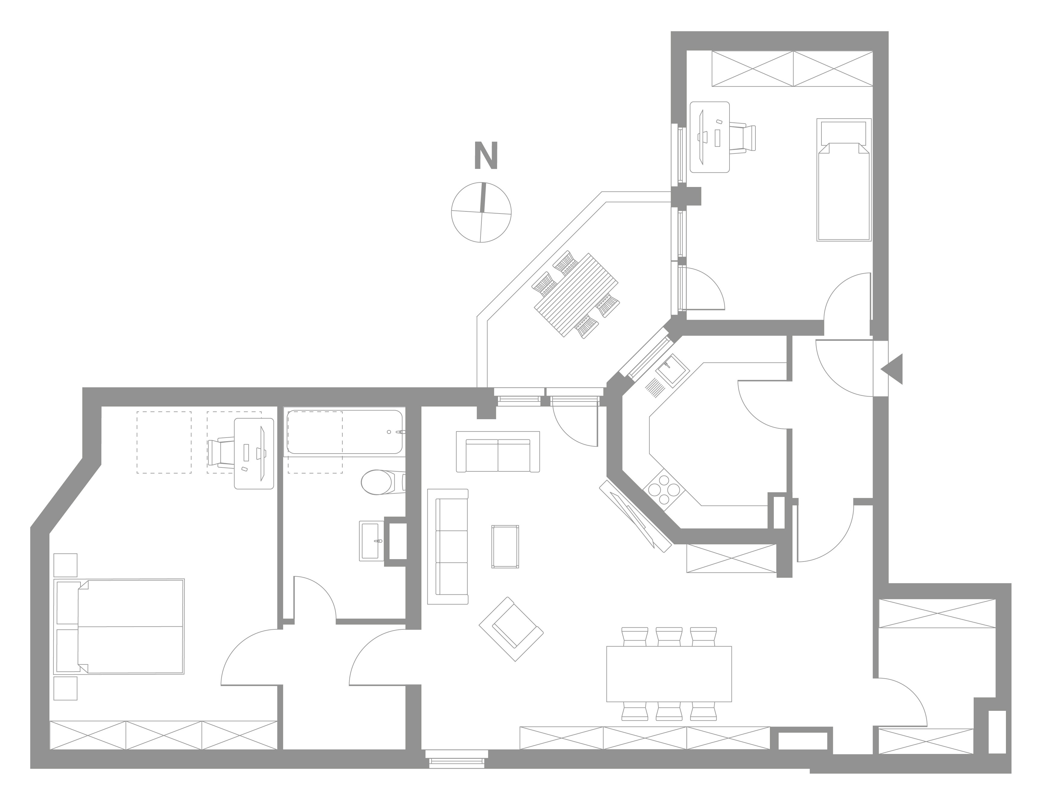 Wohnung zum Kauf provisionsfrei 515.000 € 3 Zimmer 80 m²<br/>Wohnfläche 6.<br/>Geschoss Schweidnitzer Straße 8A Halensee Berlin 10709