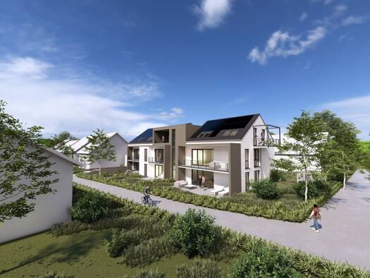 Wohnung zum Kauf - Erstbezug provisionsfrei 412.300 € 3,5 Zimmer 79 m² 1. Geschoss Dettingen unter Teck 73265