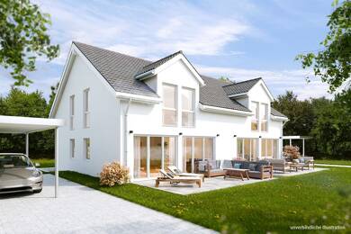 Doppelhaushälfte zum Kauf provisionsfrei 899.793 € 6 Zimmer 157 m² 287 m² Grundstück Köngen 73257