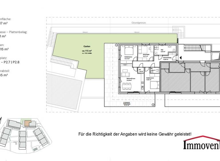 Wohnung zum Kauf - Erstbezug 625.263 € 4 Zimmer 88,9 m² Lichtensternweg Mariatrost Graz 8044