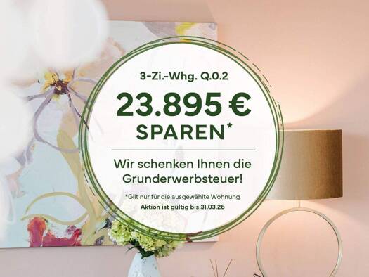 Terrassenwohnung zum Kauf - Erstbezug provisionsfrei 477.900 € 3 Zimmer 86,9 m² 1. Geschoss Stadion-Anlage 9 Brühl 68782
