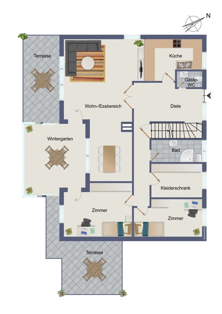 Einfamilienhaus zum Kauf 999.000 € 6,5 Zimmer 241,9 m²<br/>Wohnfläche 1.983 m²<br/>Grundstück Lemsahl - Mellingstedt Hamburg / Lemsahl-Mellingstedt 22397