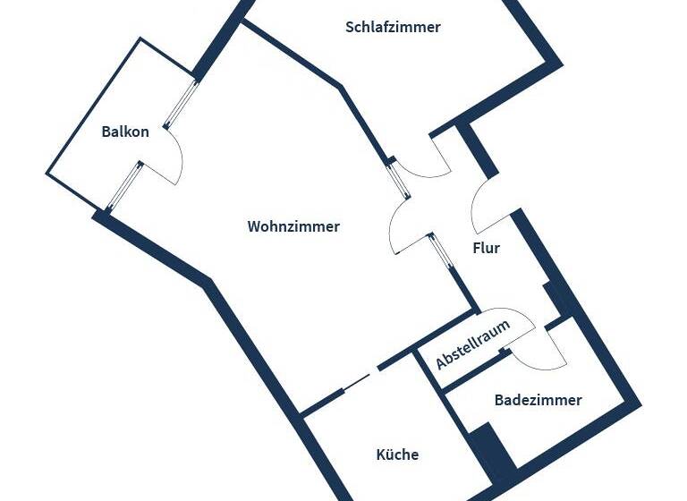 Wohnung zum Kauf 130.000 € 2 Zimmer 54 m²<br/>Wohnfläche 2.<br/>Geschoss Seehausen Leipzig 04356