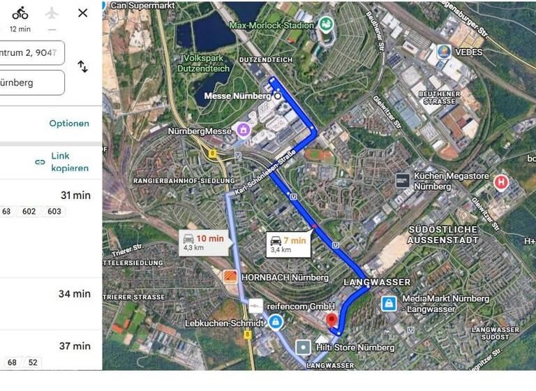 Grundstück zum Kauf 6.004 m² Grundstück Baugenehmigung vorhanden frei ab sofort Langwasser Nürnberg 90471