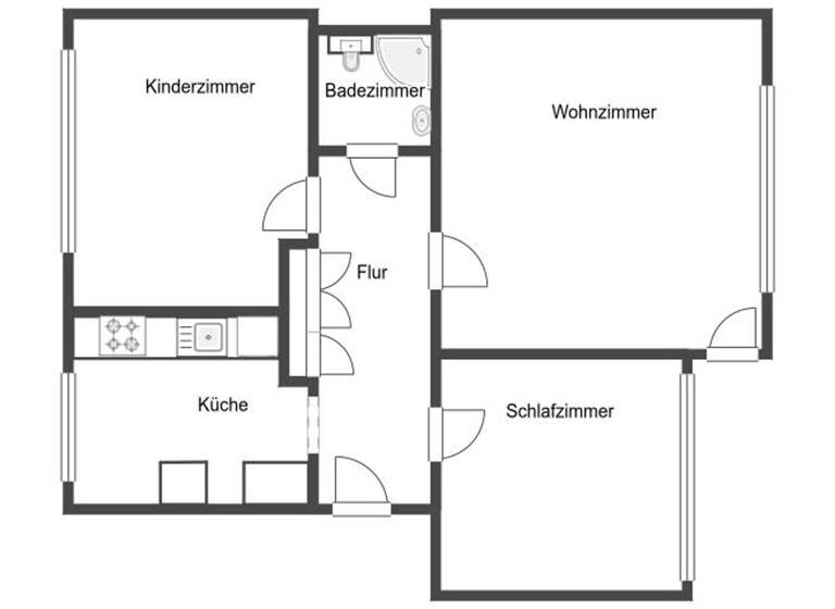 Wohnung zum Kauf 175.000 € 3 Zimmer 75,3 m² 3. Geschoss Wennigsen 30974