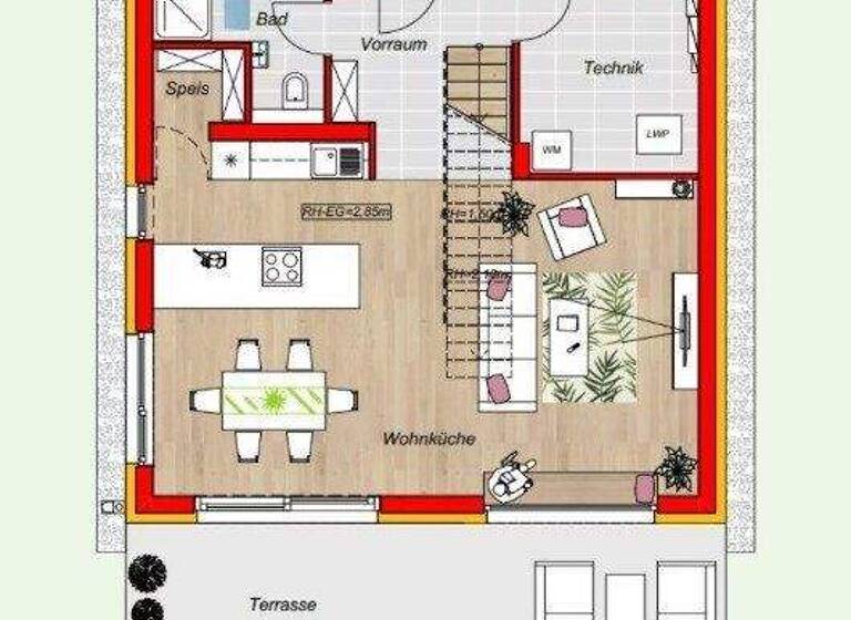Doppelhaushälfte zum Kauf - Erstbezug 483.900 € 4 Zimmer 121 m² 320 m² Grundstück Bruck an der Leitha 2460