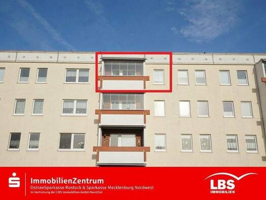Wohnung zum Kauf 166.000 € 2 Zimmer 61 m² 3. Geschoss frei ab sofort Friedenshof Wismar 23966
