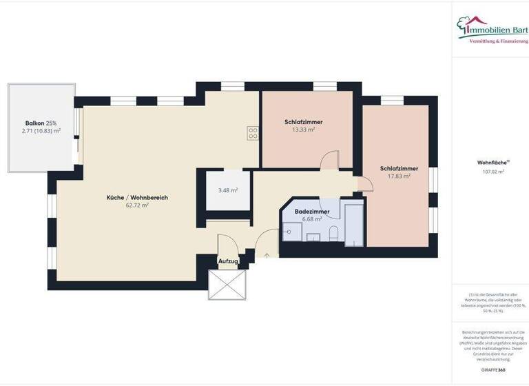 Wohnung zum Kauf 394.800 € 3 Zimmer 107 m² Perl 66706