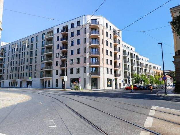 Wohnung zur Miete 899 € 2 Zimmer 62,6 m² 1. Geschoss frei ab 01.01.2026 Jahnstraße 4 Wilsdruffer Vorstadt/Seevorstadt-West Dresden-Wilsdruffer Vorstadt 01067