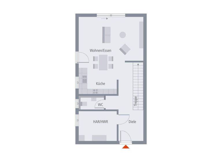 Doppelhaushälfte zum Kauf 630.000 € 4 Zimmer 122,7 m² 250 m² Grundstück Klein-Auheim Hanau 63456