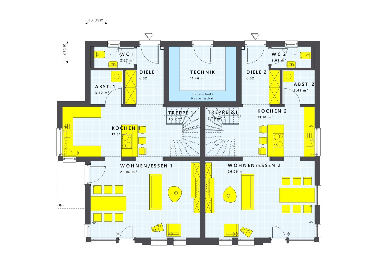 Doppelhaushälfte zum Kauf 362.711 € 4 Zimmer 120 m²<br/>Wohnfläche 710 m²<br/>Grundstück Lucka Lucka 04613