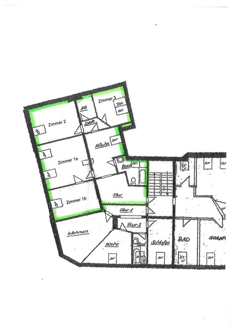 Wohnung zur Miete 540 € 4 Zimmer 85 m²<br/>Wohnfläche 4.<br/>Geschoss Nordhausen Nordhausen 99734