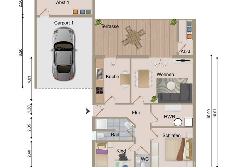 Bungalow zum Kauf 329.900 € 3 Zimmer 81,4 m² 296 m² Grundstück Oldersbek 25873