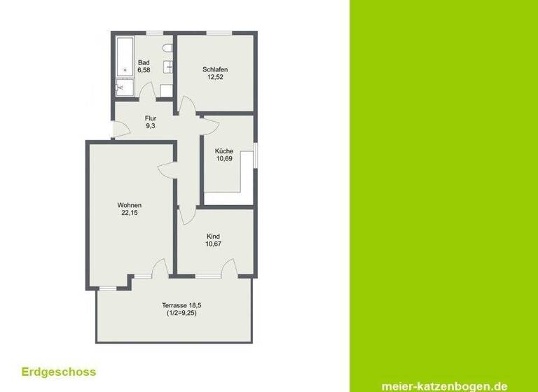 Wohnung zum Kauf 355.000 € 3 Zimmer 81,2 m² Ingolstadt 85051