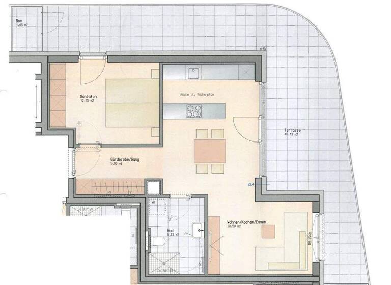 Wohnung zur Miete 1.035 € 2 Zimmer 55 m² frei ab 01.07.2026 Lochau 6911