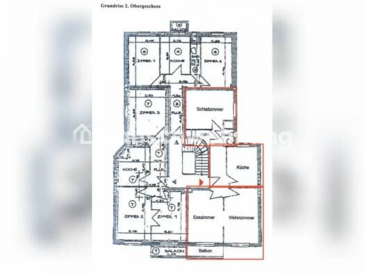 Wohnung zur Miete Tauschwohnung 1.163 € 3 Zimmer 70 m² 2. Geschoss Niendorf Eimsbüttel 20255