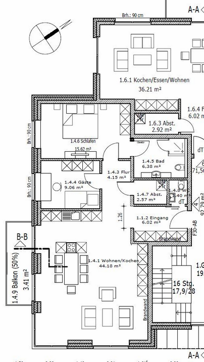 Wohnung zum Kauf provisionsfrei 150.000 € 3 Zimmer 90 m²<br/>Wohnfläche ab sofort<br/>Verfügbarkeit Baumschulenweg Meckenheim Meckenheim 53340