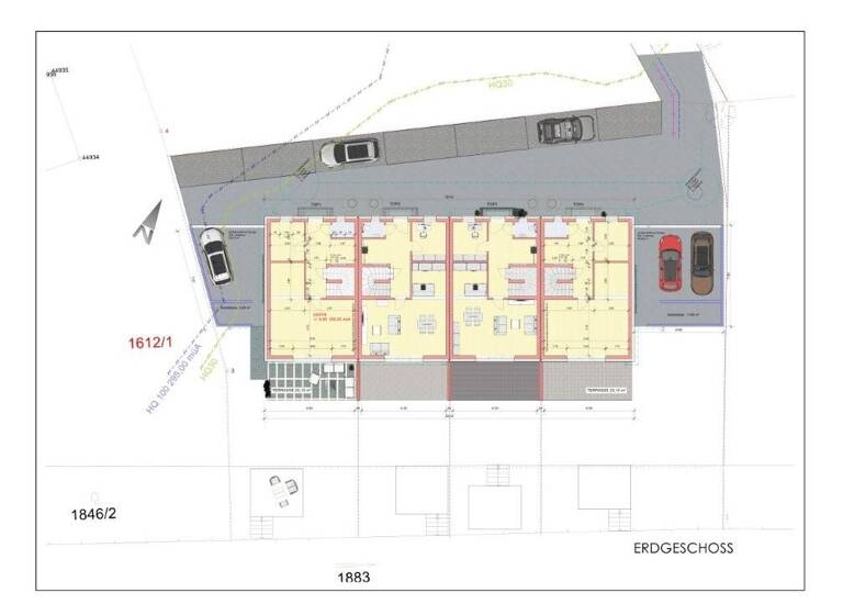 Reihenmittelhaus zum Kauf - Erstbezug 393.080 € 5 Zimmer 160 m² 250 m² Grundstück frei ab 30.11.2026 Paschingerstr. Hörsching 4063