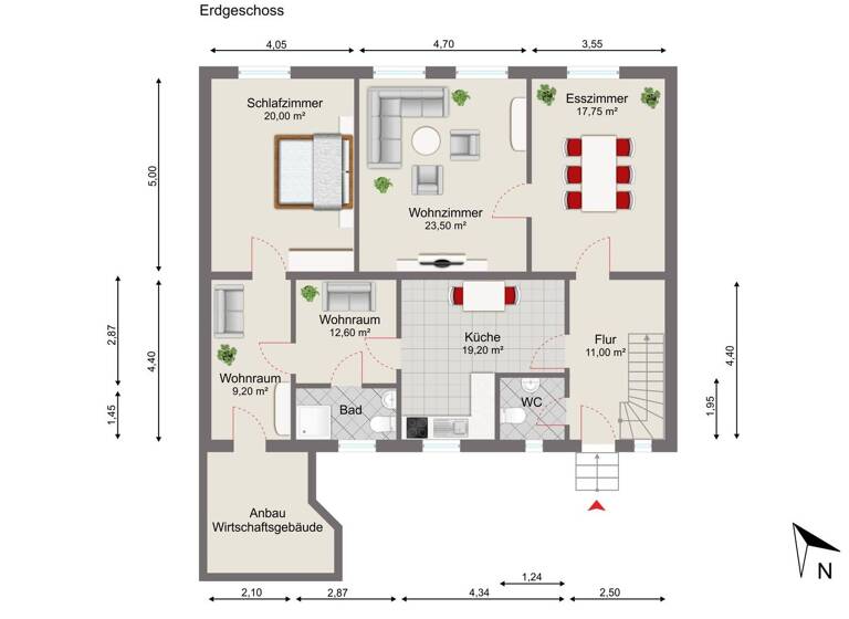 Einfamilienhaus zum Kauf 120.000 € 8 Zimmer 190 m² 1.342 m² Grundstück Scharteucke Redekin 39319