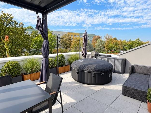 Wohnung zur Miete 1.278 € 4 Zimmer 107 m² 1. Geschoss Muldestraße Nördliche Neustadt Halle (Saale) 06122