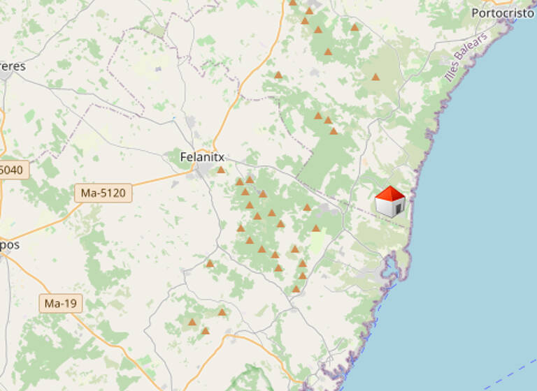 Villa zum Kauf provisionsfrei 1.490.000 € 7 Zimmer 176 m² 13.356 m² Grundstück Cala Murada 07688