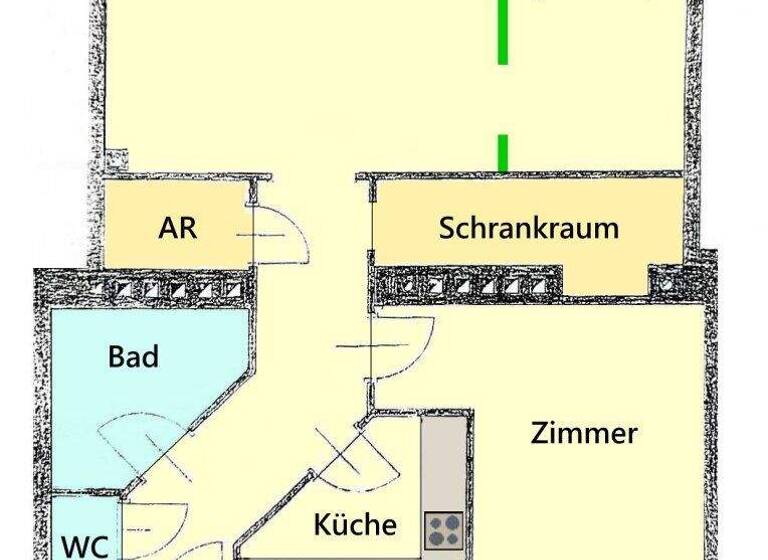 Wohnung zum Kauf 498.500 € 3 Zimmer 82 m² 5. Geschoss Skodagasse Wien 1080