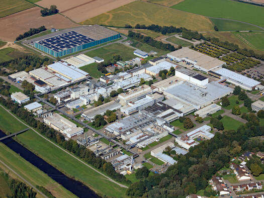 Produktionshalle zur Miete provisionsfrei 7.395 m² Lagerfläche teilbar von 500 m² bis 5.000 m² Industriestraße Willstätt Willstätt 77731