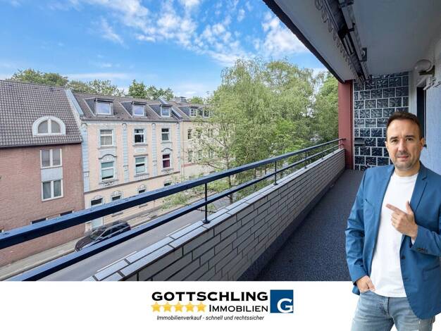 Wohnung zum Kauf 179.000 € 3 Zimmer 84,1 m² 2. Geschoss Kupferdreh Stadtbezirk VIII 45257