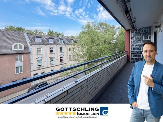 Wohnung zum Kauf 179.000 € 3 Zimmer 84,1 m² 2. Geschoss Kupferdreh Stadtbezirk VIII 45257
