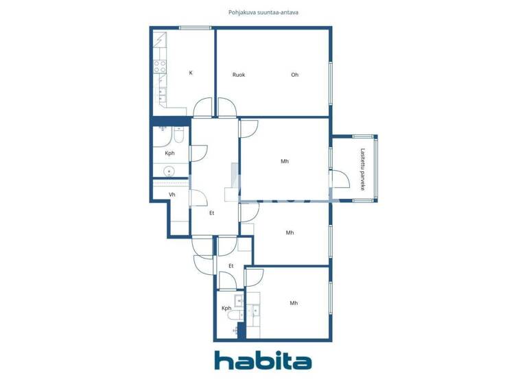 Wohnung zum Kauf 155.000 € 4 Zimmer 92 m² 3. Geschoss Madetojankuja 5 Helsinki 00720