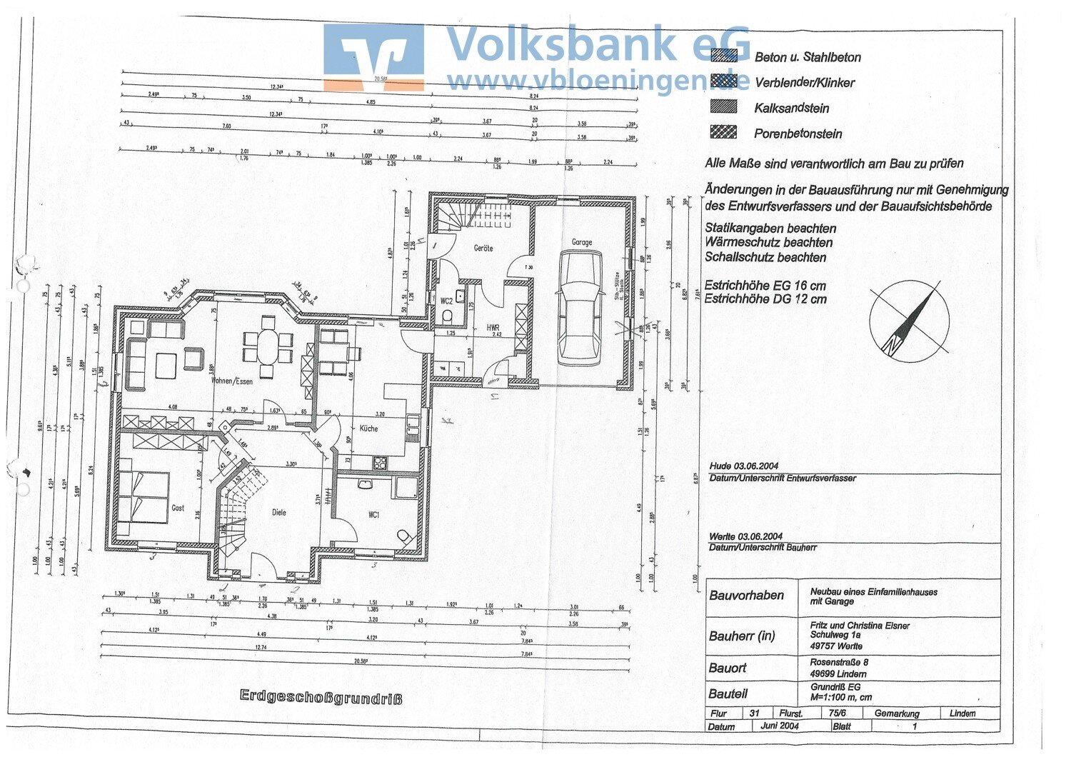 Einfamilienhaus zum Kauf 5 Zimmer 206,7 m²<br/>Wohnfläche 713 m²<br/>Grundstück Lindern Lindern 49699