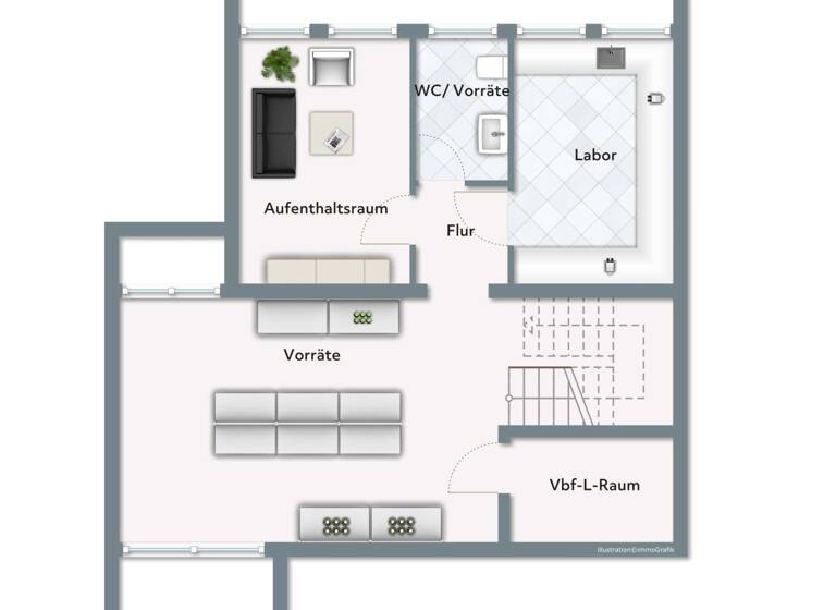 Büro zum Kauf 1.821 € Möhrendorf 91096