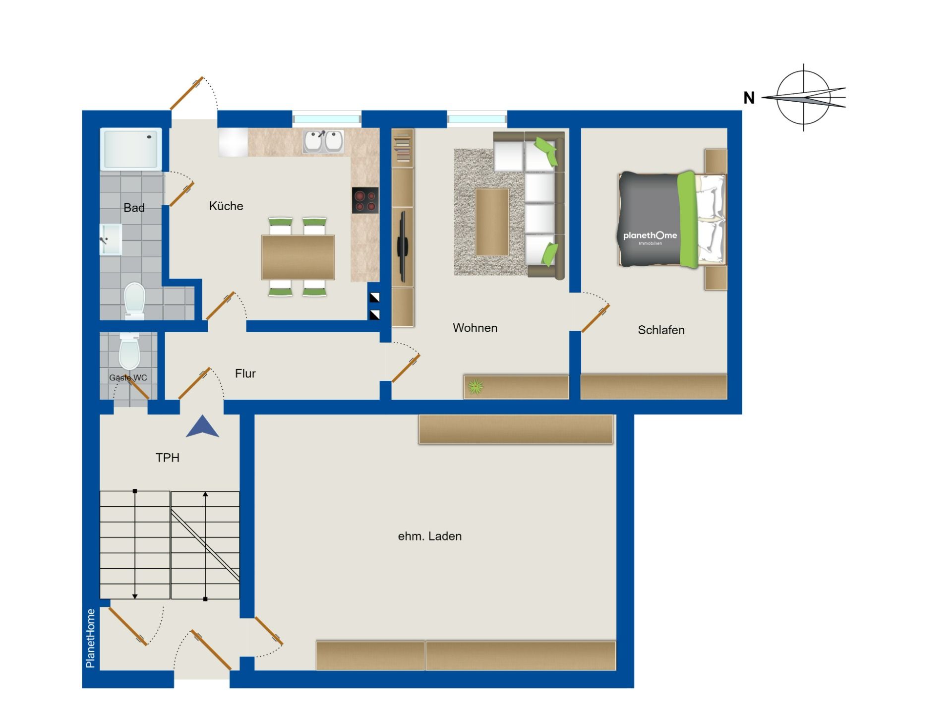 Mehrfamilienhaus zum Kauf 389.000 € 9 Zimmer 259 m²<br/>Wohnfläche 249 m²<br/>Grundstück Schinkel 105 Osnabrück 49084