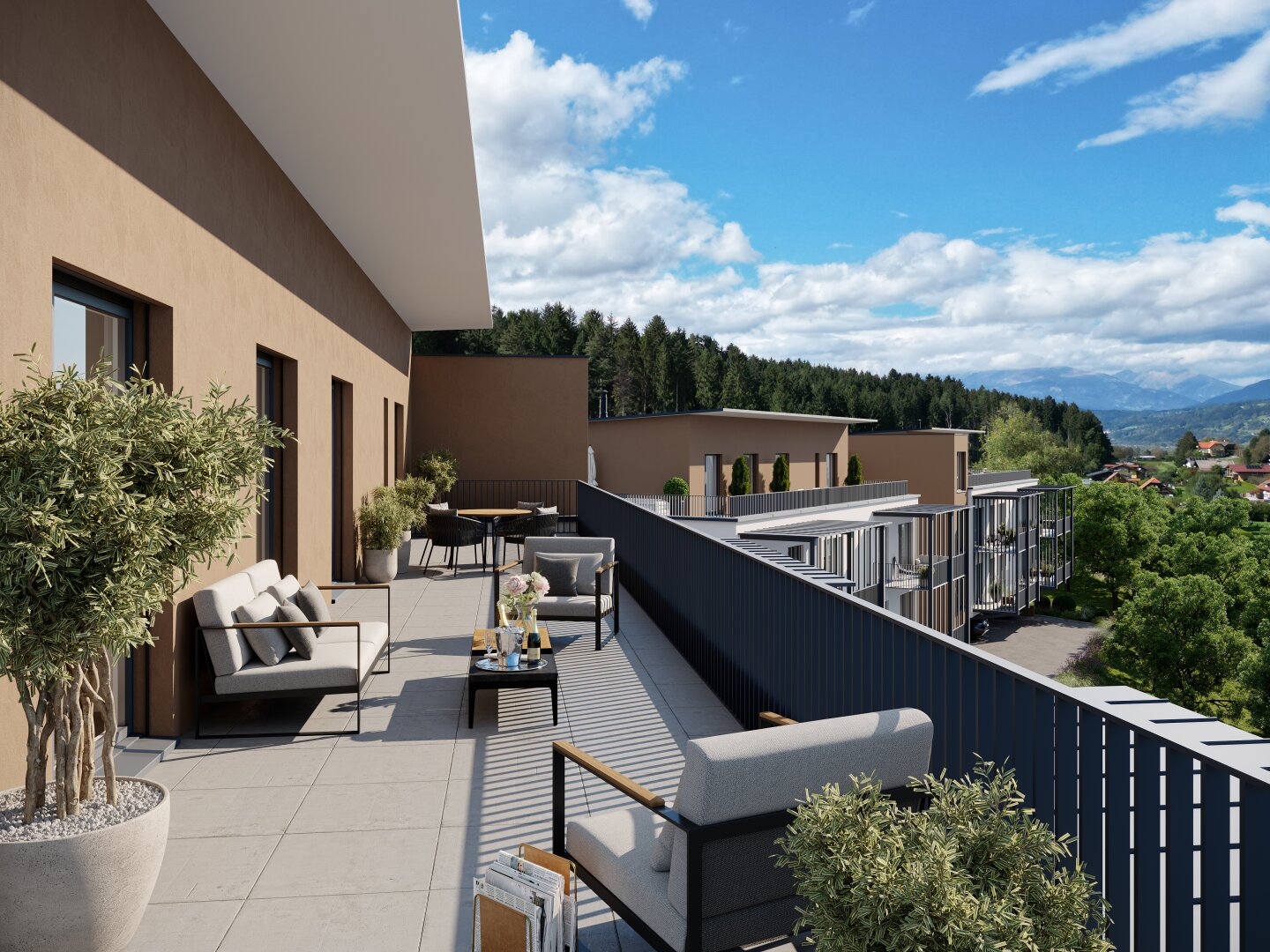 Penthouse zum Kauf 675.620 € 4 Zimmer 122,9 m²<br/>Wohnfläche 2.<br/>Geschoss Paternion 9711