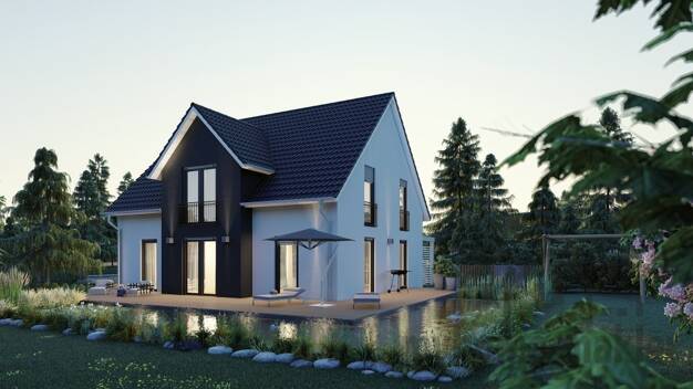 Villa zum Kauf provisionsfrei 609.500 € 6 Zimmer 148 m² 630 m² Grundstück Erlau Walsdorf 96194