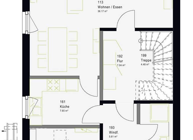 Doppelhaushälfte zum Kauf 366.979 € 5 Zimmer 130 m² 260 m² Grundstück Deggingen 73326