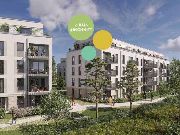 Wohnung zum Kauf - Neubau 699.000 € 3,5 Zimmer 76 m² 1. Geschoss frei ab sofort Mortonstraße 28 Milbertshofen-Am Hart München 80937