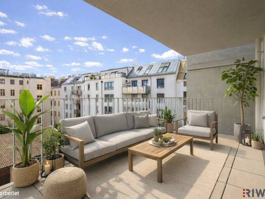 Terrassenwohnung zum Kauf - Erstbezug 527.800 € 3 Zimmer 69 m² 4. Geschoss Fahrbachgasse 6 Wien 1210