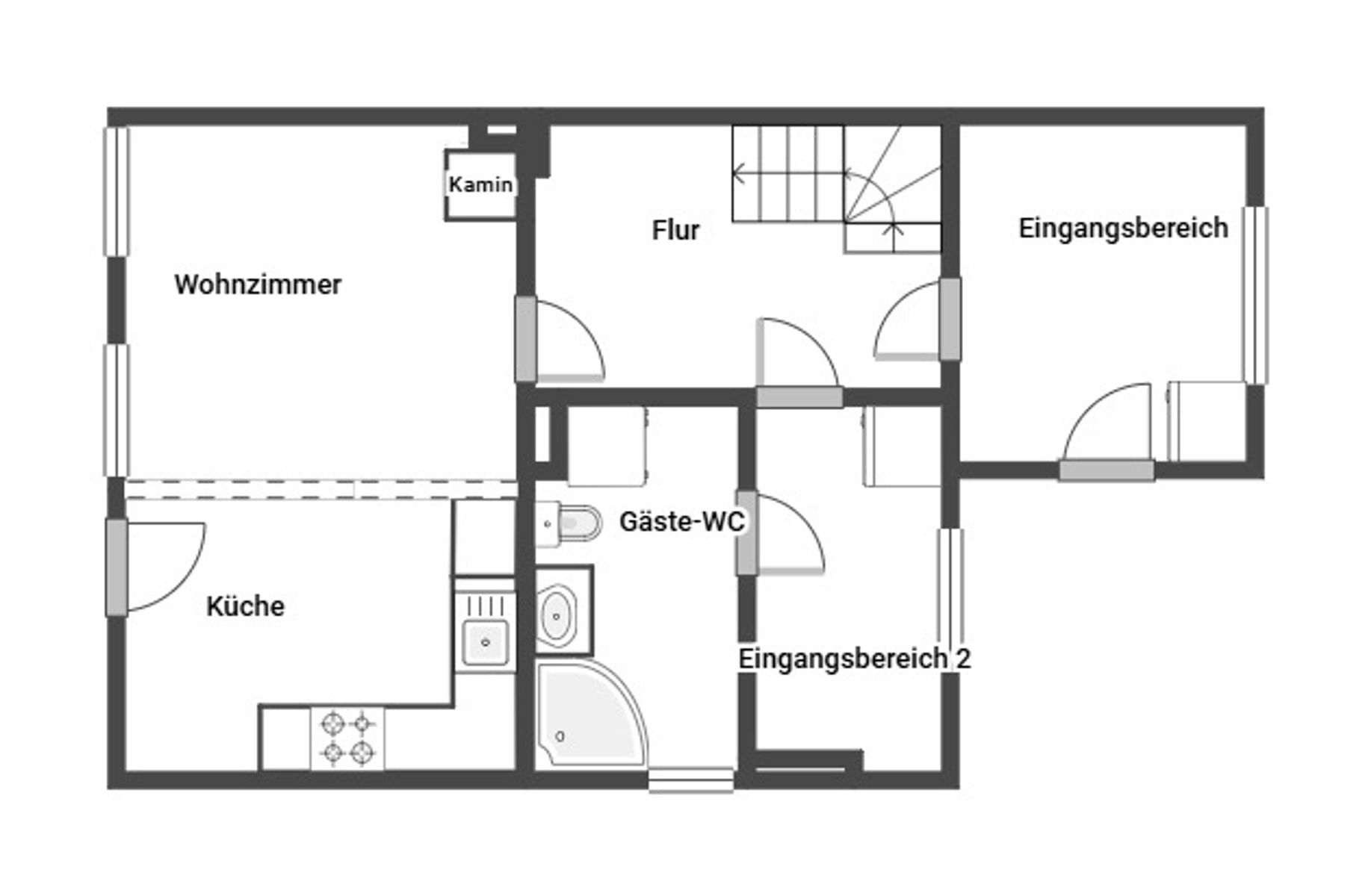 Immobilie zum Kauf als Kapitalanlage geeignet 149.000 € 3 Zimmer 77 m²<br/>Fläche 874 m²<br/>Grundstück Fleethof Wilhelmsburg 17379