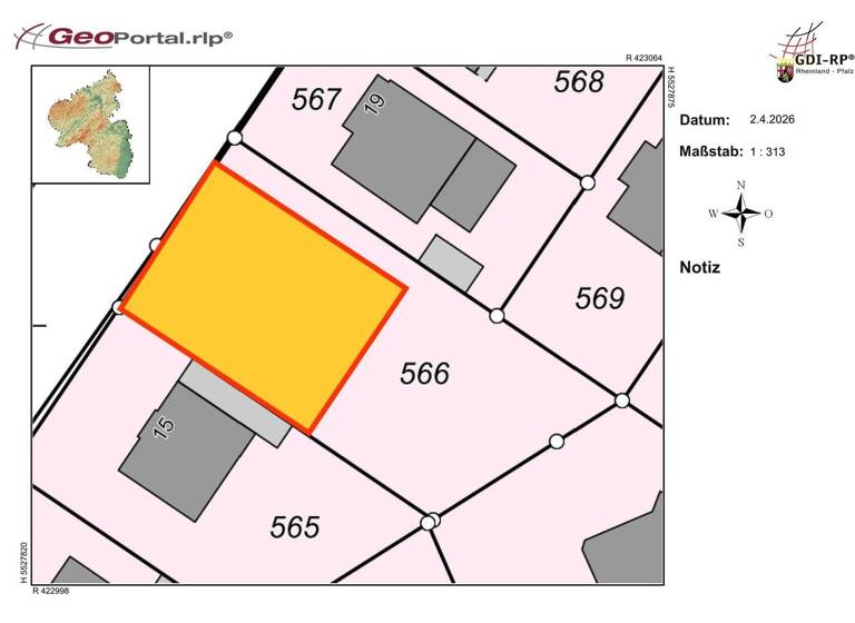 Einfamilienhaus zum Kauf 349.000 € 7 Zimmer 92 m² 450 m² Grundstück frei ab sofort Gensingen 55457