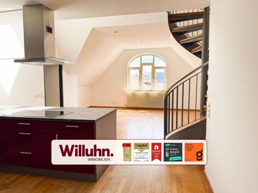 Maisonette zur Miete 1.758 € 3 Zimmer 155,6 m² Zentrum Mitte 04103